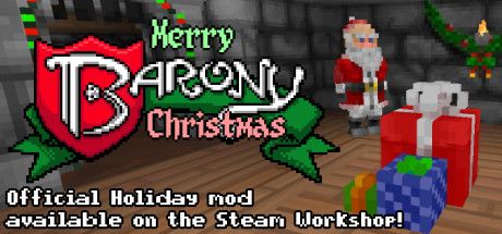 Front Cover for Barony (Linux and Macintosh and Windows) (Steam release): Holiday Mod Update - November 2020