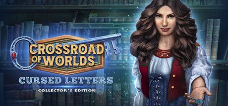 Front Cover for Crossroad of Worlds: Cursed Letters (Collector's Edition) (Windows) (Steam release)