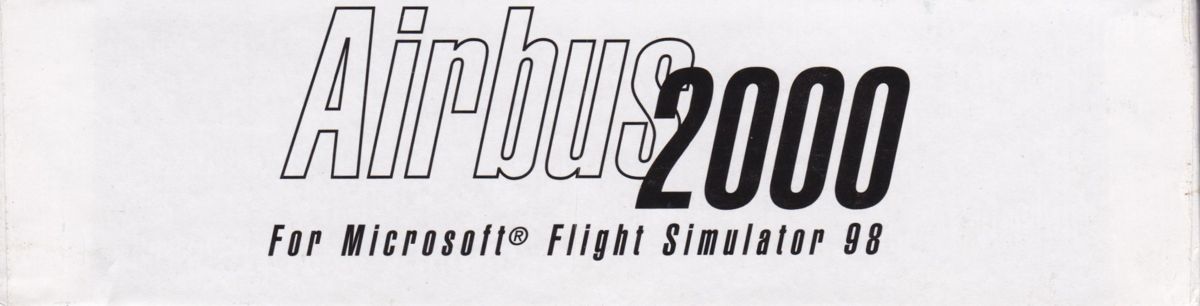 Spine/Sides for Airbus 2000 (Windows): Top