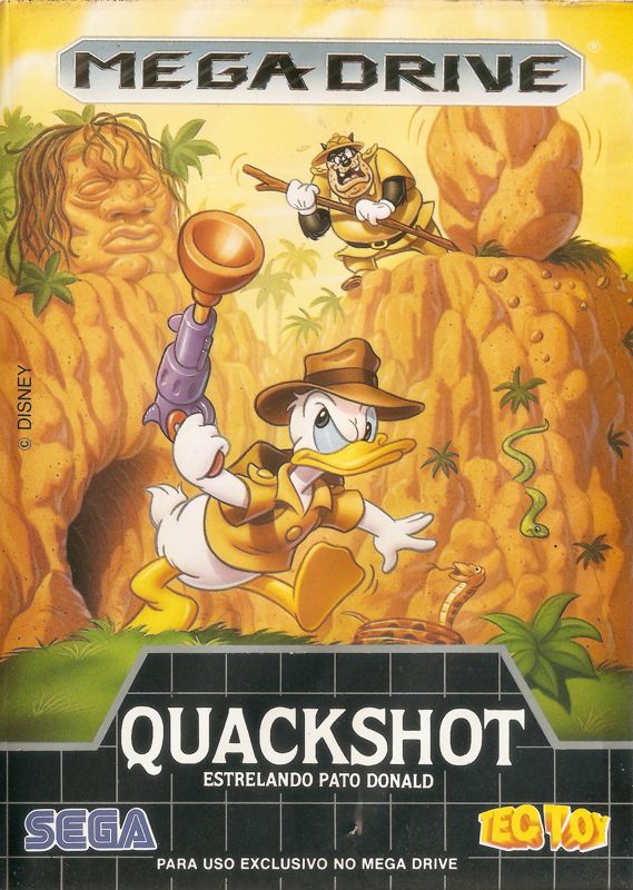 Front Cover for QuackShot starring Donald Duck (Genesis)