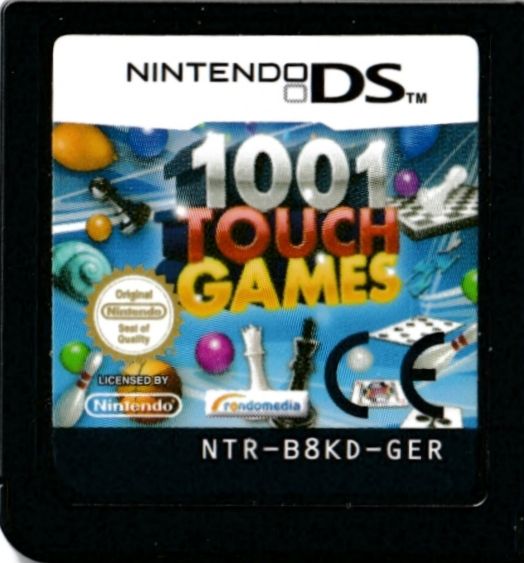 Media for 1001 Touch Games (Nintendo DS)