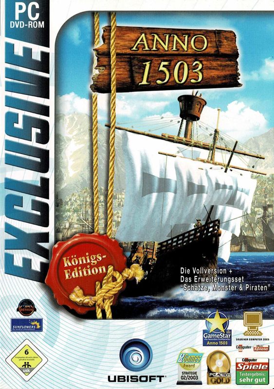 Front Cover for Anno 1503 A.D. (Windows) (Ubisoft Exclusive release)