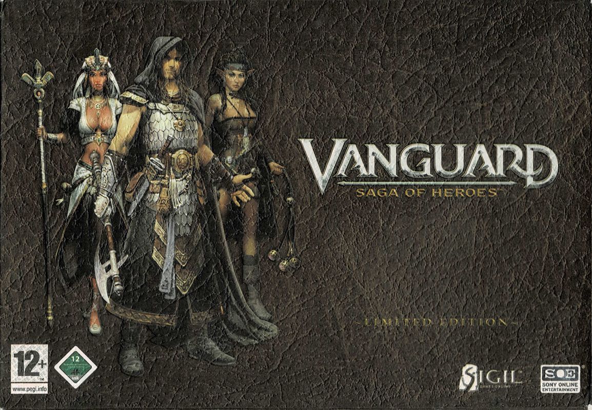 Vanguard: Saga of Heroes (Limited Edition) cover or packaging material ...