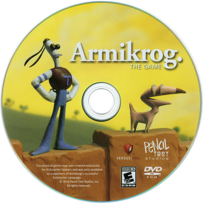 Media for Armikrog. (Linux and Macintosh and Windows) (Kickstarter exclusive big box)