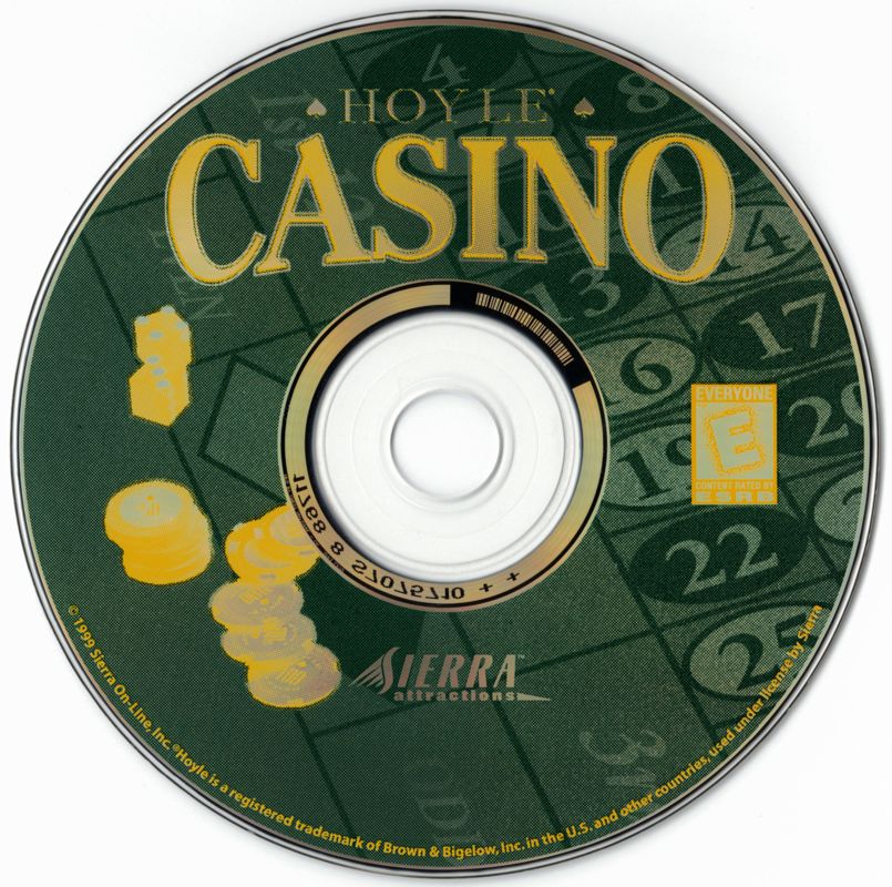 Media for Hoyle Casino (Macintosh and Windows) (Alternate inside covers)