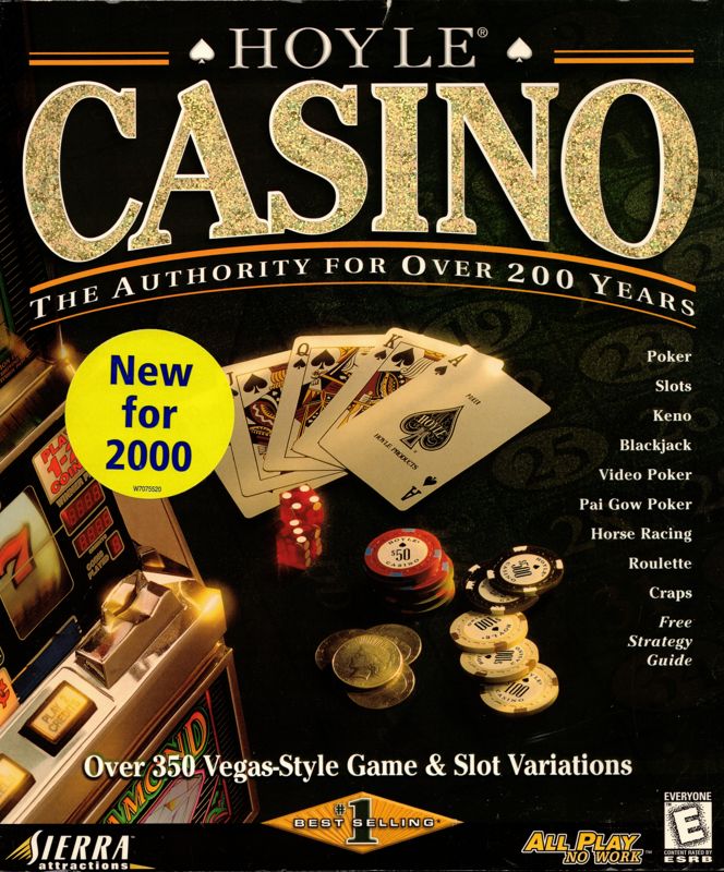 Front Cover for Hoyle Casino (Macintosh and Windows) (Alternate inside covers)