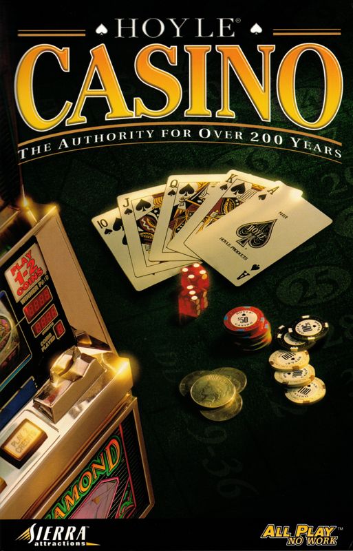 Manual for Hoyle Casino (Macintosh and Windows) (Alternate inside covers): Front