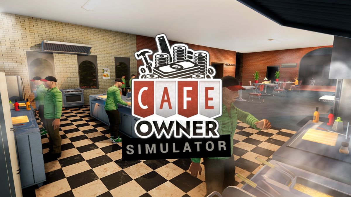 Front Cover for Cafe Owner Simulator (Nintendo Switch) (download release)
