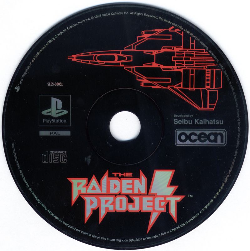 Media for The Raiden Project (PlayStation)