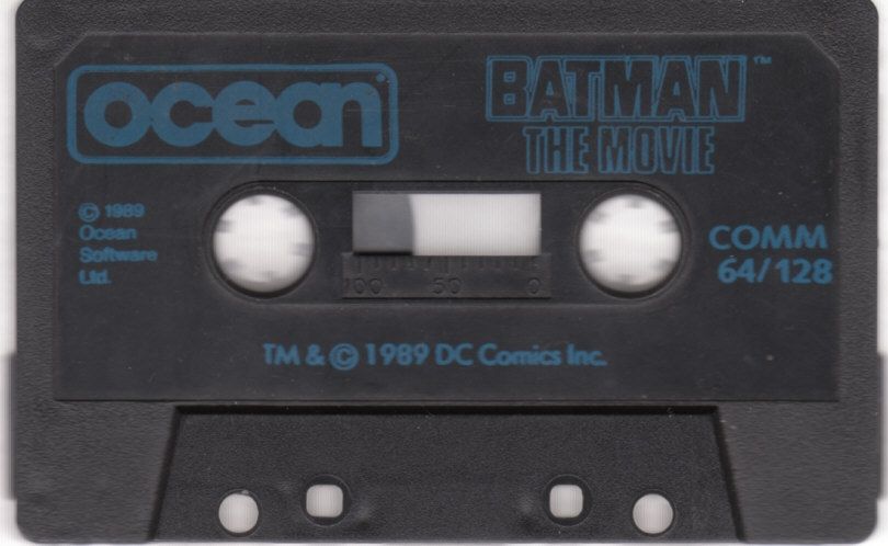 Media for Batman (Commodore 64)