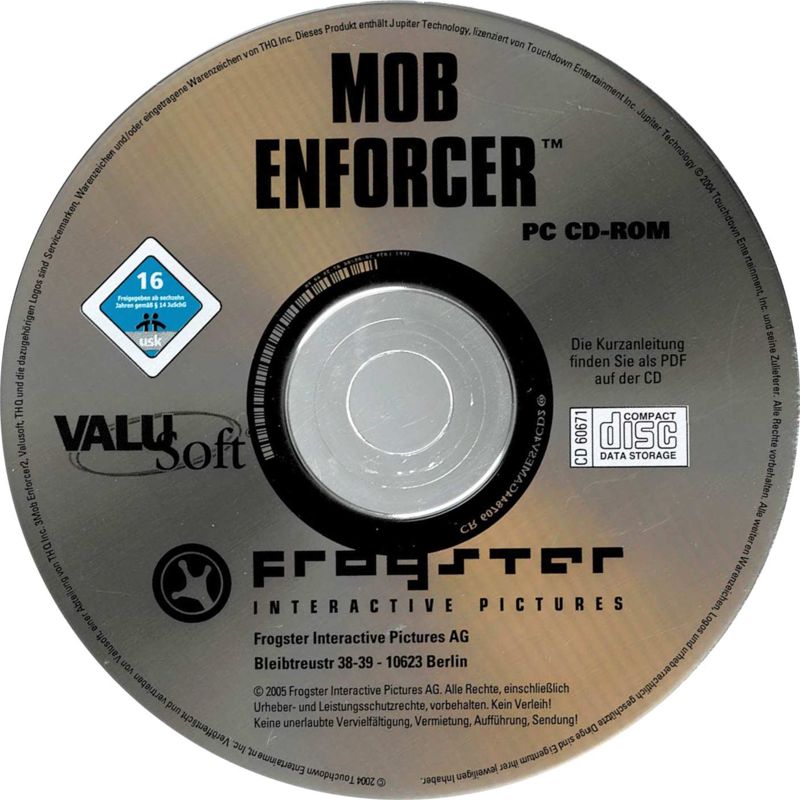 Media for Hall of Game: 4Games - Volume 4 (Windows): Mob Enforcer