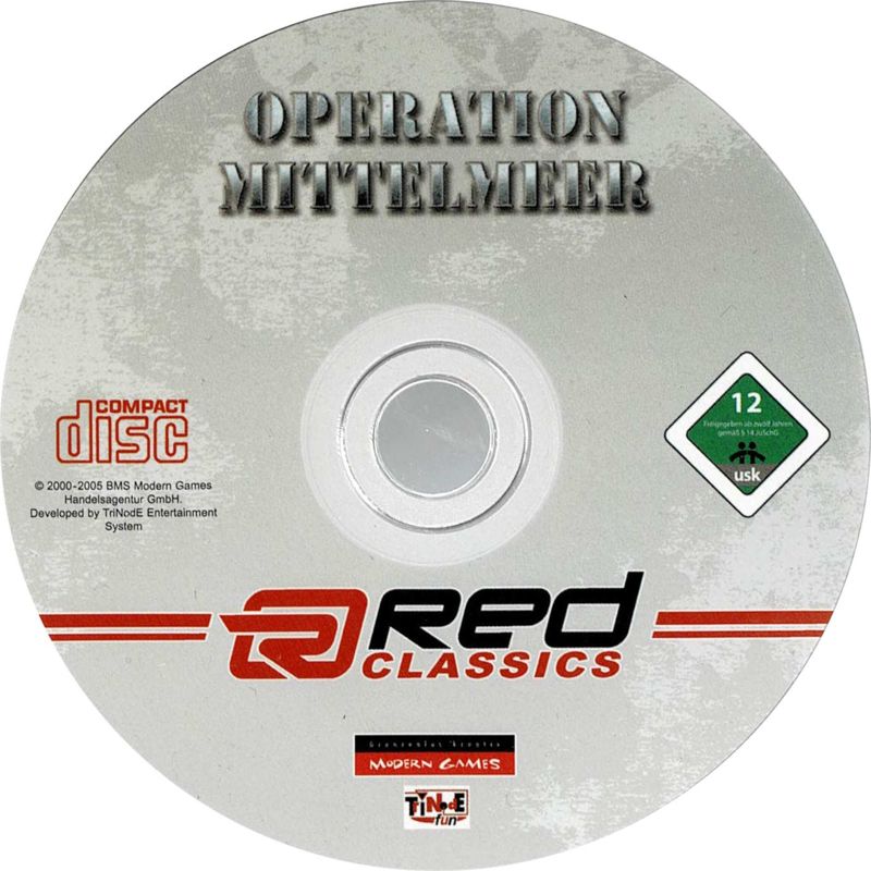 Media for Operation Mittelmeer (Windows) (Red Classics release)