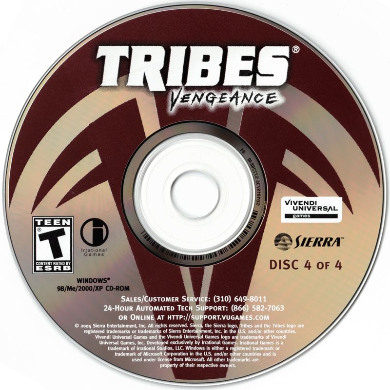 Media for Tribes: Vengeance (Windows): Disc 4