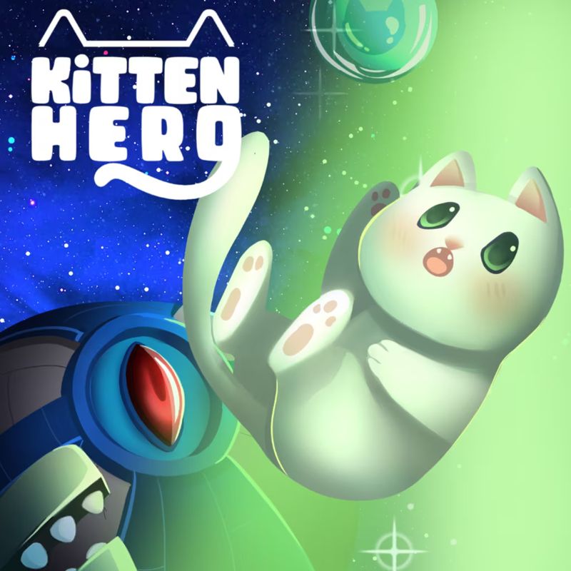 Front Cover for Kitten Hero (PlayStation 4 and PlayStation 5) (download release)