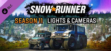 Front Cover for SnowRunner: Season 11 - Lights & Cameras (Macintosh and Windows) (Steam release)