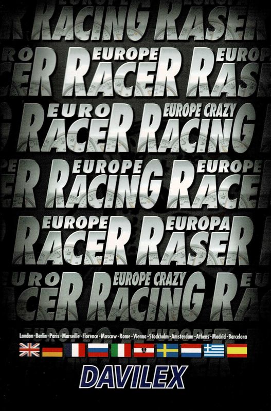 Manual for Europe Racing (Windows): Front