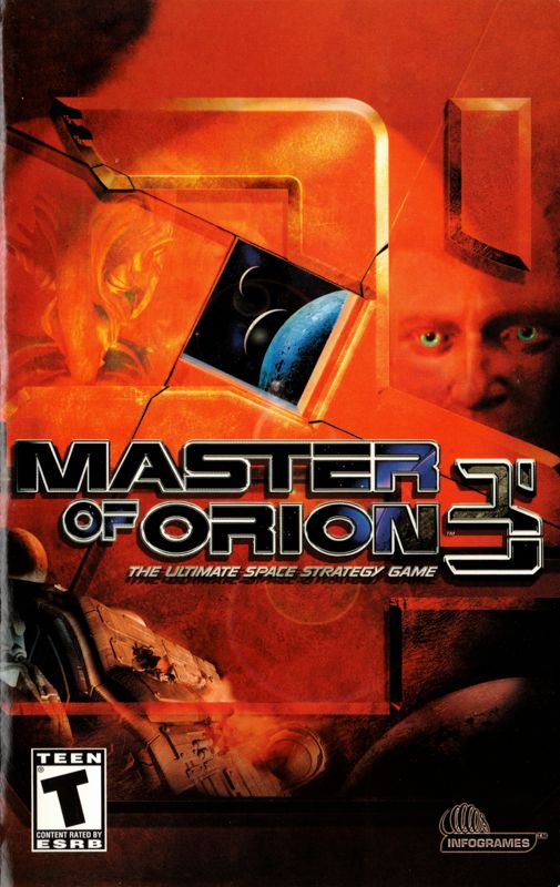 Manual for Master of Orion 3 (Windows): Front
