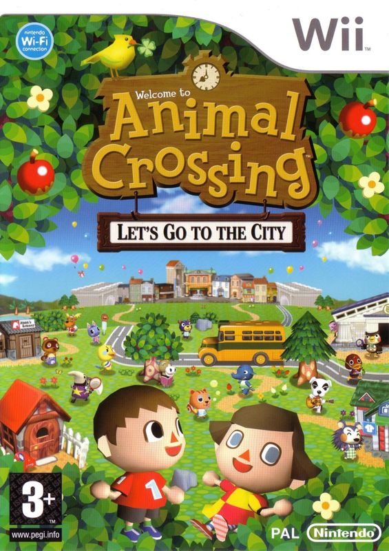 Front Cover for Animal Crossing: City Folk (Wii)