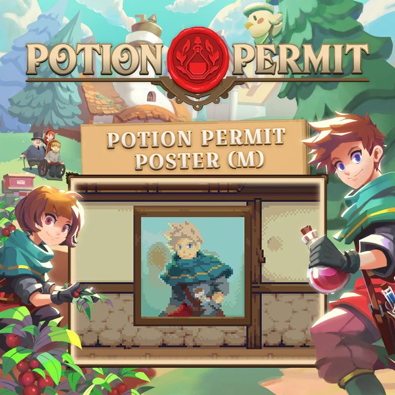 Potion Permit: Potion Permit Poster (M) cover or packaging material ...