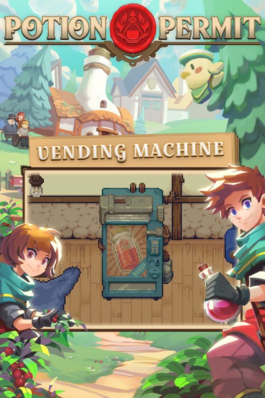 Potion Permit: Vending Machine cover or packaging material - MobyGames