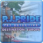 Front Cover for P. J. Pride: Pet Detective - Destination Europe (Windows) (iWin release)
