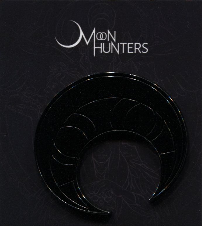 Extras for Moon Hunters (Limited Edition) (Linux and Macintosh and Windows): Pin - Front