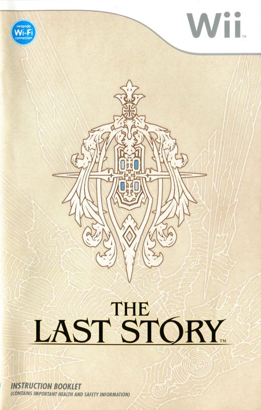 Manual for The Last Story (Wii): Front