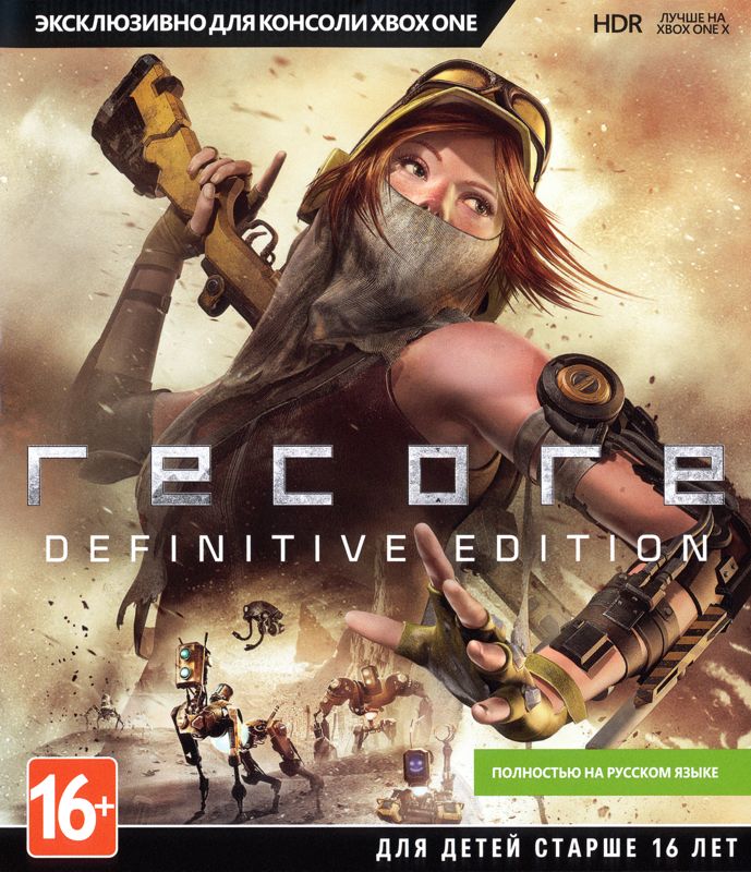 Front Cover for ReCore: Definitive Edition (Xbox One)
