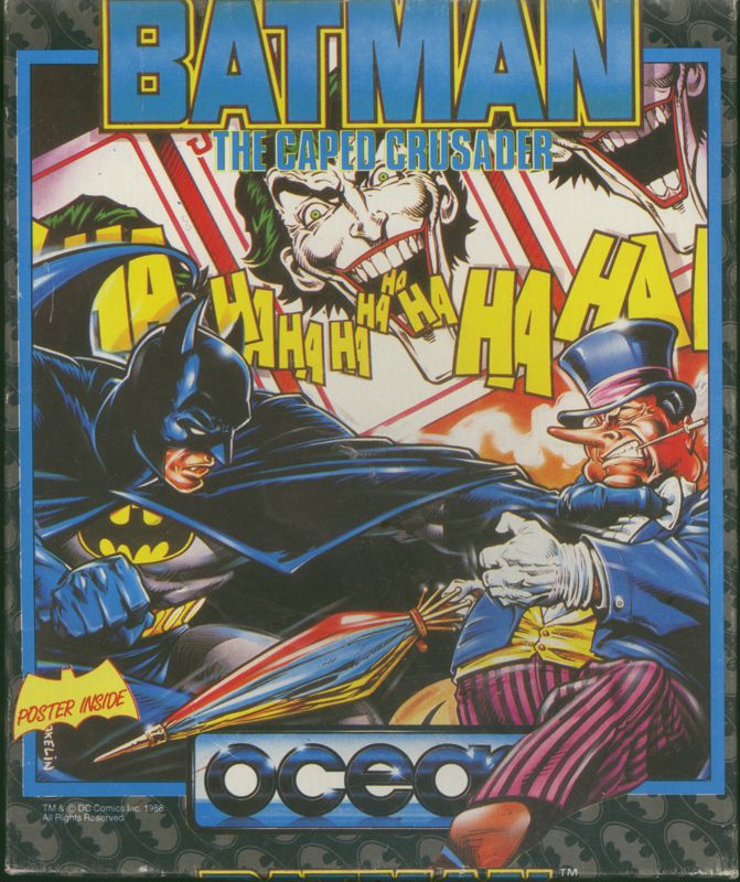 Front Cover for Batman: The Caped Crusader (ZX Spectrum)