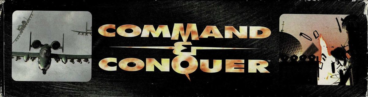 Spine/Sides for Command & Conquer (DOS): Top