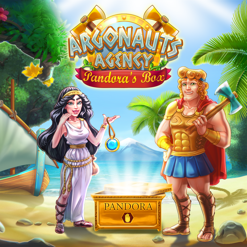 Front Cover for Argonauts Agency: Pandora's Box (PlayStation 4) (download release)
