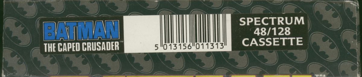 Spine/Sides for Batman: The Caped Crusader (ZX Spectrum)