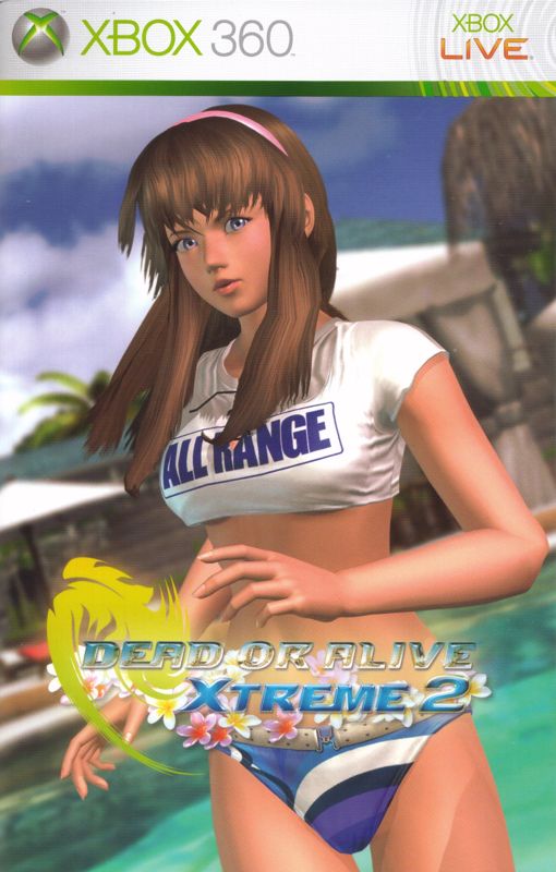 Manual for Dead or Alive: Xtreme 2 (Xbox 360): Front
