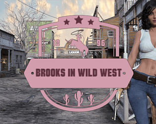 Front Cover for Brooks in Wild West (Android and Linux and Macintosh and Windows) (itch.io release)