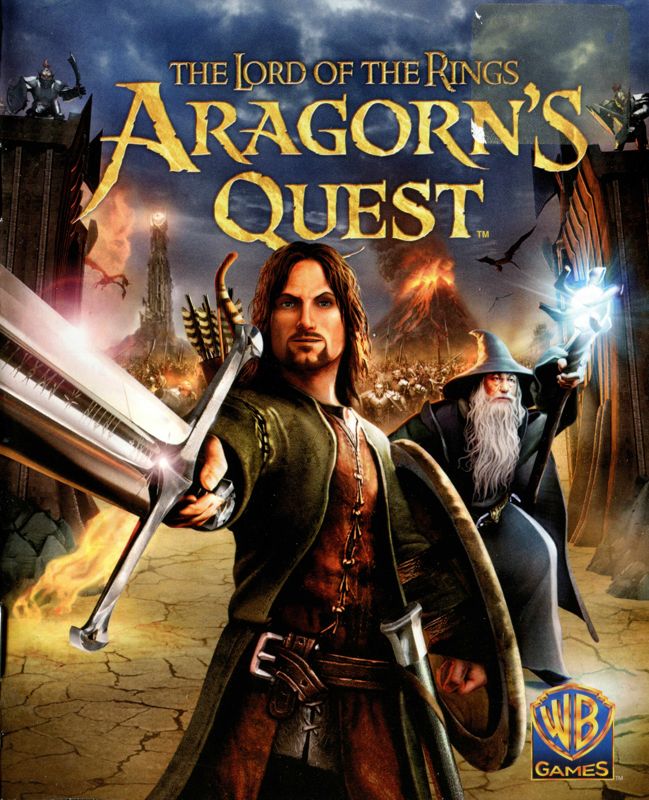 The Lord of the Rings: Aragorn's Quest cover or packaging material ...