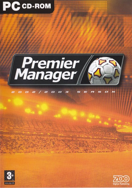 Front Cover for Premier Manager: 2002/2003 Season (Windows)