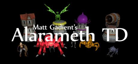 Front Cover for Matt Gadient's Alarameth TD (Linux and Macintosh and Windows) (Steam release)
