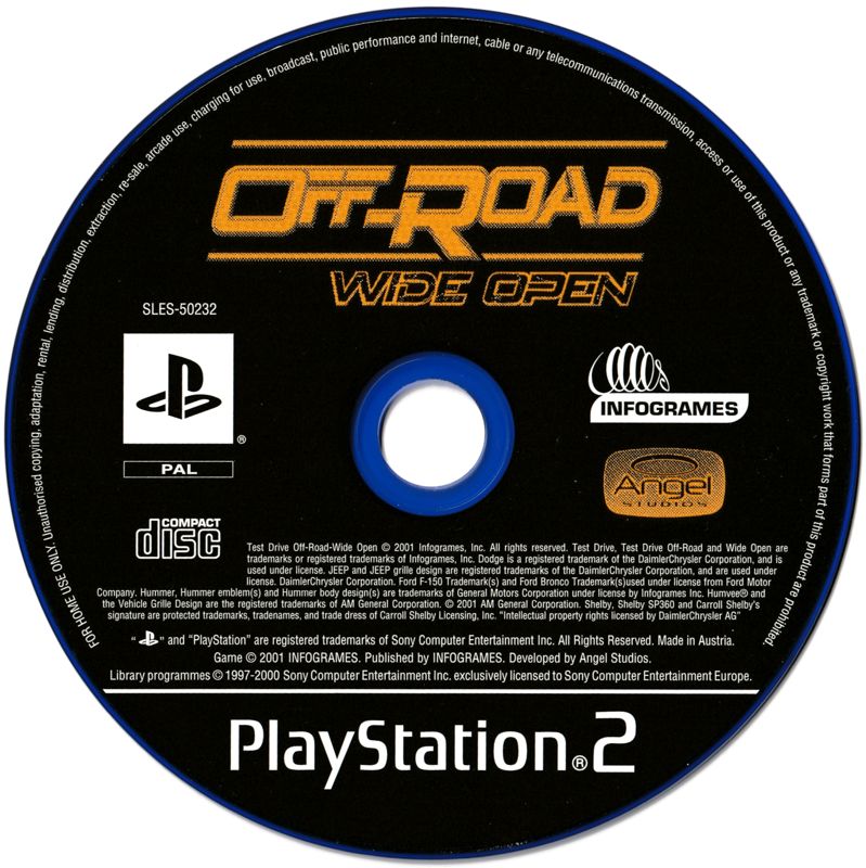 Media for Test Drive: Off-Road - Wide Open (PlayStation 2)