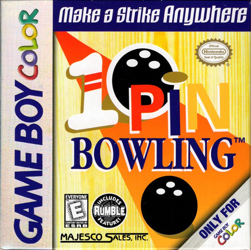 Front Cover for 10-Pin Bowling (Game Boy Color)