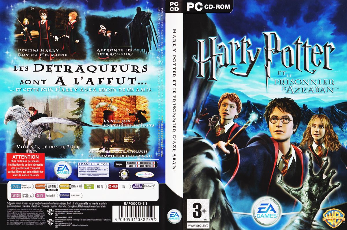 Full Cover for Harry Potter and the Prisoner of Azkaban (Windows)