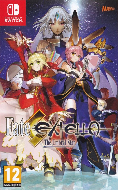 Front Cover for Fate/EXTELLA: The Umbral Star (Nintendo Switch)