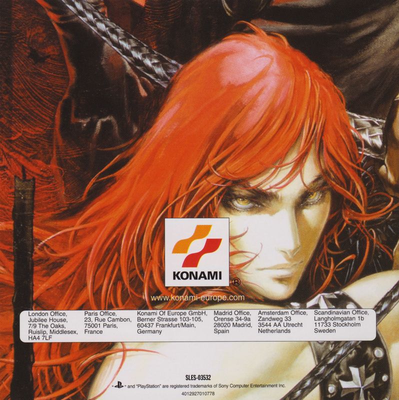 Castlevania Chronicles cover or packaging material MobyGames