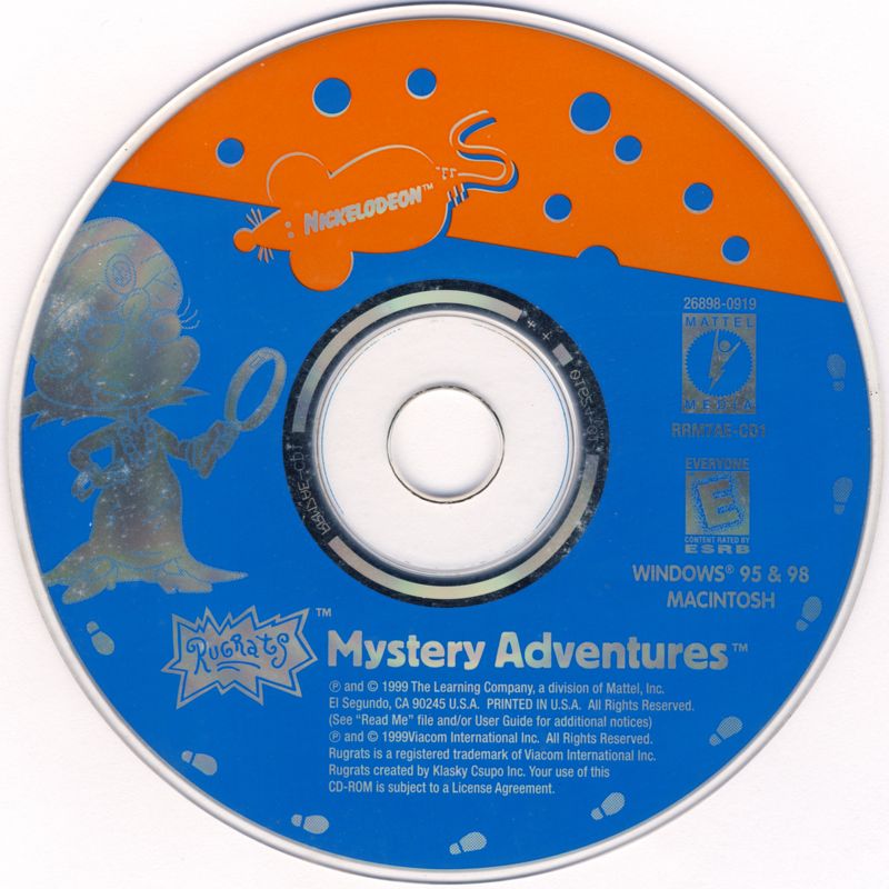 Rugrats: Mystery Adventures cover or packaging material - MobyGames