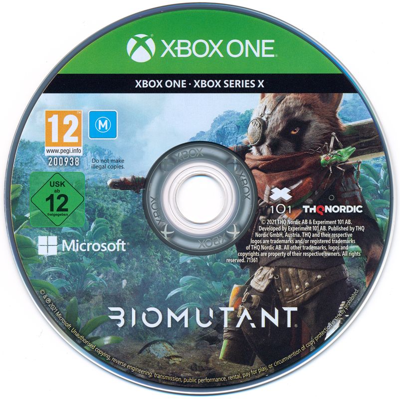 Media for Biomutant (Xbox One and Xbox Series)