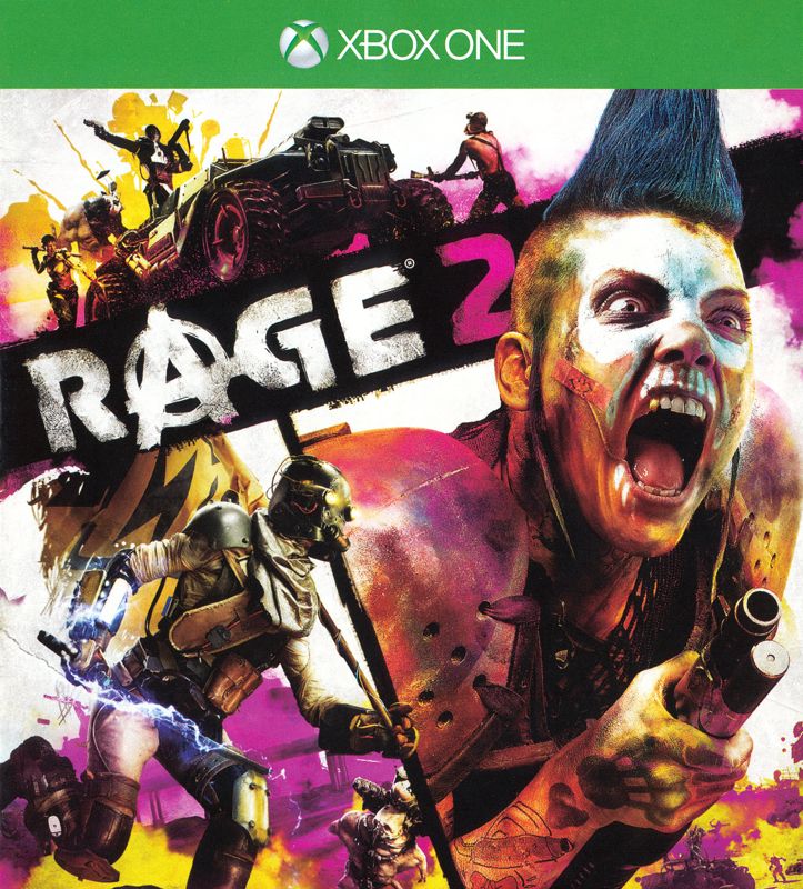 Manual for Rage 2 (Xbox One): Front