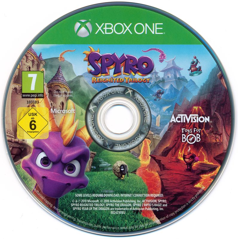 Media for Spyro: Reignited Trilogy (Xbox One) (General European release)