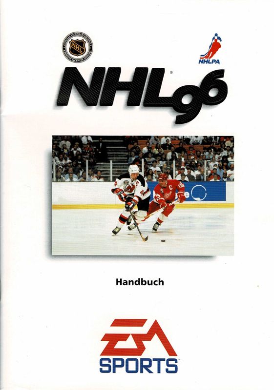 Manual for NHL 96 (DOS) (EA CD-ROM Classics release): Front