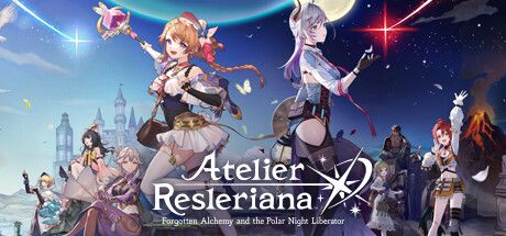 Front Cover for Atelier Resleriana: Forgotten Alchemy and the Polar Night Liberator (Windows) (Steam release)