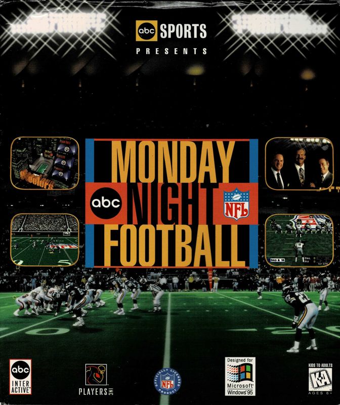 Front Cover for ABC Sports Monday Night Football (Windows)
