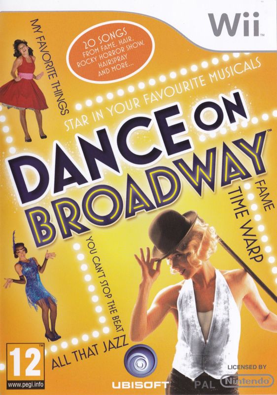 Front Cover for Dance on Broadway (Wii)